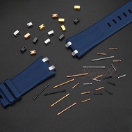Watch band adapter Strap Connector Steel Grain Head Accessories for 15400 15710 Male