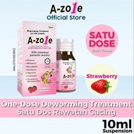 A-ZOLE Suspension Strawberry (10ml) - Albendazole For Deworm