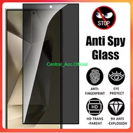 LAYAR [ ANTI SPY PRIVACY SAMSUNG S24 | S24 PLUS | S24 ULTRA ] TEMPERED GLASS ANTI SPY PRIVACY ANTI F