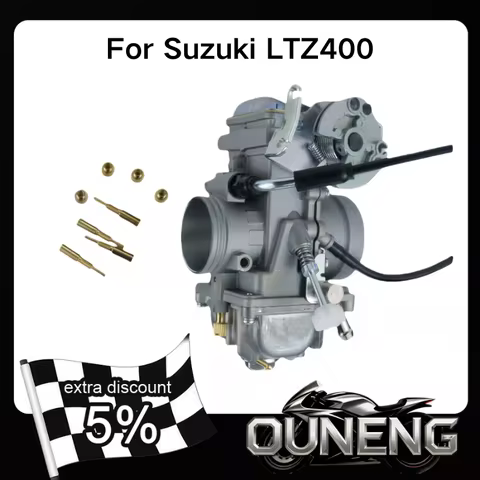 TM40-6 Flatslide Racing Motorcycle Carburetor Upgrade Kit For Suzuki LTZ400/DR650/DRZ400/DR600 Repla