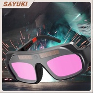 Vonxe Auto Darkening Welding Glasses | Solar-Powered, Adjustable Shade 6-13, UV/IR Protection