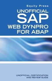 Unofficial SAP WebDynpro for ABAP Equity Press