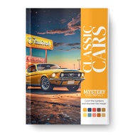[PDF] Classic Cars Mystery Coloring Book (Digital Download) | Cute Color by Number PDF for iPad & Pr