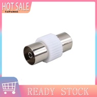 <CarFashion> TV Coaxial Cable Aerial RF Antenna Extension Adapter Female to Female Connector