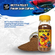 Betta Fish Pellet Betta Fish Feed Food - 40gr