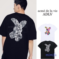 acme de la vie ADLV BEAR DOLL FUZZY RABBIT SHORT SLEEVE T-SHIRT