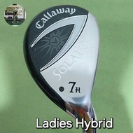 Stick golf ladies hybrid no.7 Callaway Solaire cocok untuk belajar pemula