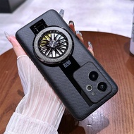 For Realme GT 3 5 6 7 Pro Narzo 60 Pro GT 7T 15 Pro Case Genuine Leather Fingerprint Magnetic Suctio