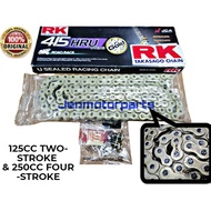 CHAIN RANTAI RK GB 415 X 130J HRU U-RING GOLD 130L PANJANG RANTAI Y15ZR RS150 RS150R