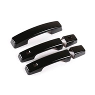 ABS Black/Silver For Land Rover Defender 90 110 2020-2024 Car Door Handle Trim Stickers For Defender