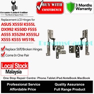 Replacement Notebook Laptop LCD Hinges Left Right for ASUS X555l K555L DX992 K550D F555 A555 X552M X