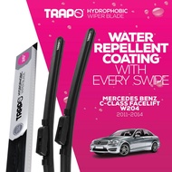 Trapo Hydrophobic Car Wiper Blade Mercedes Benz C-Class Facelift W204 (2011-2014) 1 Set