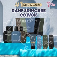 KAHF Paket Skincare Pria || Face Wash Pria All Varian || Antiperspirant Deodorant Roll On Deodoran P