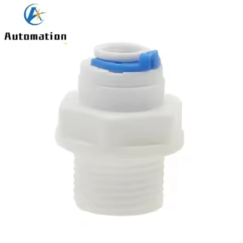 5PCS 6.35mm 9.53mm OD Tube 1/8 1/4 3/8 1/2 BSP Male Thread Quick Connection Water Purifier Fittings 