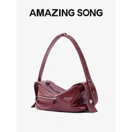 Amazing Song Amazing Song 2025 Spring Summer Sweet Wine Camera Bag Shoulder Messenger Pillow Bag Wom