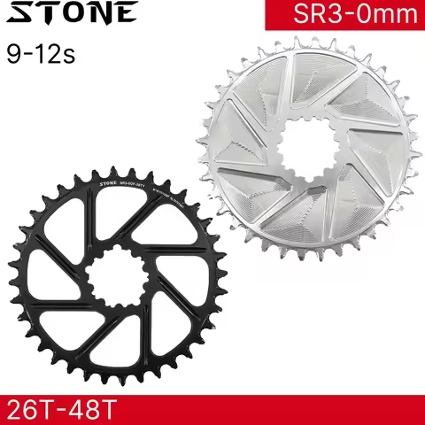 Stone Chainring Round 0mm 0 Mm Offset Direct Mount for Sram X9 X0 XX1 X1 30t 32 34 36 38 40 42 44 46