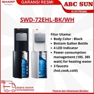 Dispenser Sharp Galon Bawah SWD72EHL BK SWD72 SWD-72EHL-BK