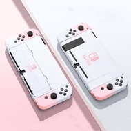 Case Nintendo Switch &amp; Switch OLED Cover Dock Pluggable Console Game Accessories Hard Protector Anti-Fingerprint