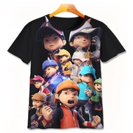 Boboiboy Anime Kids T-shirt v9 Boboiboy TV Animation Cartoon Children's 3D Printing Shirt for Ages 1