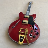 ES 335 ES335 Semi Hollow Body Electric Guitar with B700 Tremolo Bridge Professional Guitar