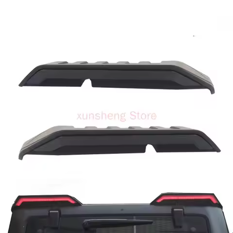 4X4 Off-road Exterior Rear Spoiler Rear Wings With LED Lights For Jeep Wrangler JK 2007-2017 JL 2018