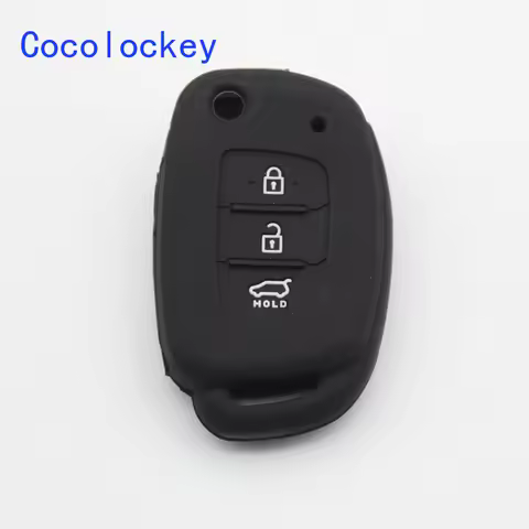 Cocolockey Silicone Car Key Case for Hyundai Accent Tucson 2014 Elantra Creta Verna I10 I20 I40 Ix25