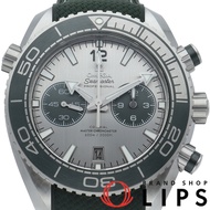 歐米茄海馬系列海洋宇宙600米同軸計時表，45.5毫米，型號215.32.46.51.06.001，附原廠錶盒、保固卡，不鏽鋼/橡膠錶帶，男士腕錶，銀色，成色極佳 [全新]