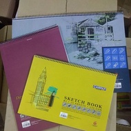 Campap Sketch Book A4/B5/B4 135gsm 15 Sheets - Ca 3219 A4 vertical / Ca 3214 B4 / Ca 3213 B5/Ca 3220