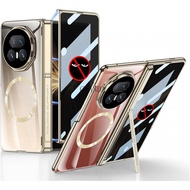 For Honor Magic V5 Case with Privacy Screen Protector,Magnetic Hinge Coverage[Anti Spy] Hidden Kicks