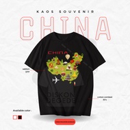 Discountgedegedean China Souvenir T-shirts China Souvenir Clothes China Souvenir T-shirts China Souv