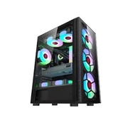 Keytech Hexa Gaming Case Black Bnew Gaming Computer Casing Original Key Tech PC Gaming Chasis