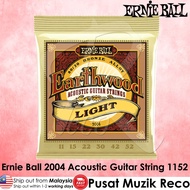 Ernie Ball 2004 Earthwood 80/20 Bronze Light Acoustic Guitar Strings 1152