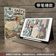 Silicone Protective Case for iPad Air 6 pro 11 Mini 7 Mini 6 Book Style Tablet Sleep Mode Mini 9 Del