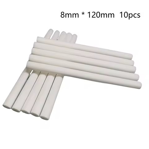 10 Pieces 8*120mm Air Humidifiers Filters Cotton Swab for USB Air Ultrasonic Humidifier Mist Maker A