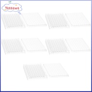 YVETTPH 1/5Pcs Tissue Culture Plate, 96 Well Flat Bottom Experiment Instrument Tools, Useful Plastic