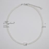 Ctrlshift - Mini pearl kb necklace