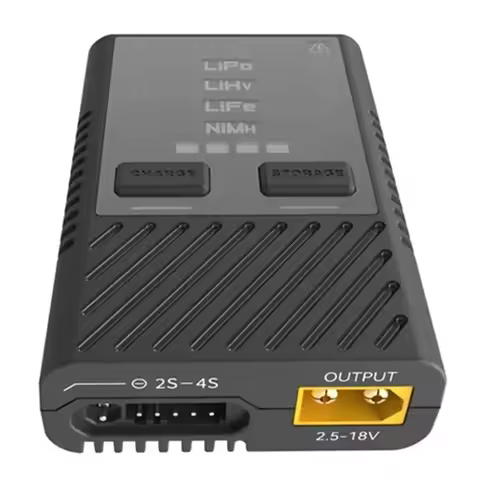 【New User Coupon】For Gens Ace Balance Charger 2-4S Lipo Battery Smart Charging For Lipo Lihv Life Ni