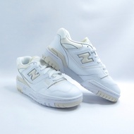 New Balance 550 Casual Shoes BBW550BK Women Retro Time Linen White