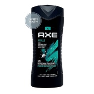 Axe Apollo 3 in 1 Body Wash, 12H Refreshing Fragrance 400ml
