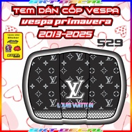 Vespa 2013-2025 Trunk Lid Decorative Sticker - High Quality Anti-Scratch Solution, Durable Sticker D