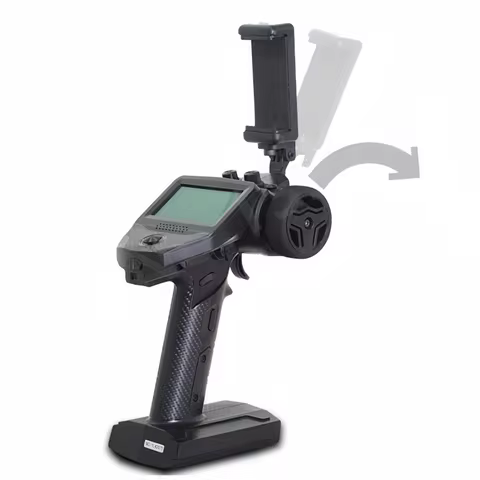 Transmitter Phone Mount Holder ABS Bracket Secure Grip FPV Flight Phone Clamp for Flysky G7P ST8 FS-