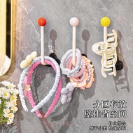 Dopamine Hair Band Hair Band Storage Rack Bathroom Perforation-Free Hook Hair Accessories Hair Clip 