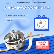 Karlin p16 Stainless Steel Pan 16cm Pan with Lid