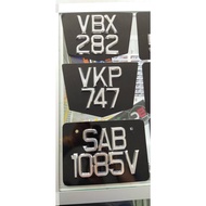 NOMBOR PLAT MOTOR REBET KEMAS (BESI)