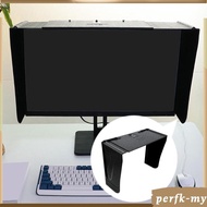 [PerfkMY] Monitor Lighting Hood, Adjustable Width From 41 to 71 Cm, Compatible with 17 to 27 Inch Sc