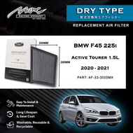 BMW F45 225i Active Tourer 1.5L 2020 to 2021 33-3025MX Max Racing Performance Dry Type Air Filter