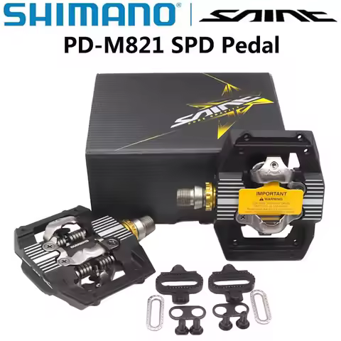 SHIMANO SAINT PD M821 SPD Pedal XC/DH Downhill Enduro SPD Mountain Bike Pedals incl SM-SH51 Cleats s
