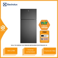 [ NUR@PETRA ] Electrolux 503L 700 Series Top Freezer Refrigerator AI AutoSense Inverter ETM5002C-B /