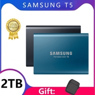 SAMSUNG T5 External SSD USB3.1 Gen2 (10Gbps) 500GB Hard Drive External Solid State 1TB 2TB HDD