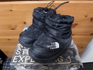 The North Face K Nuptse Bootie V 黑色兒童雪靴